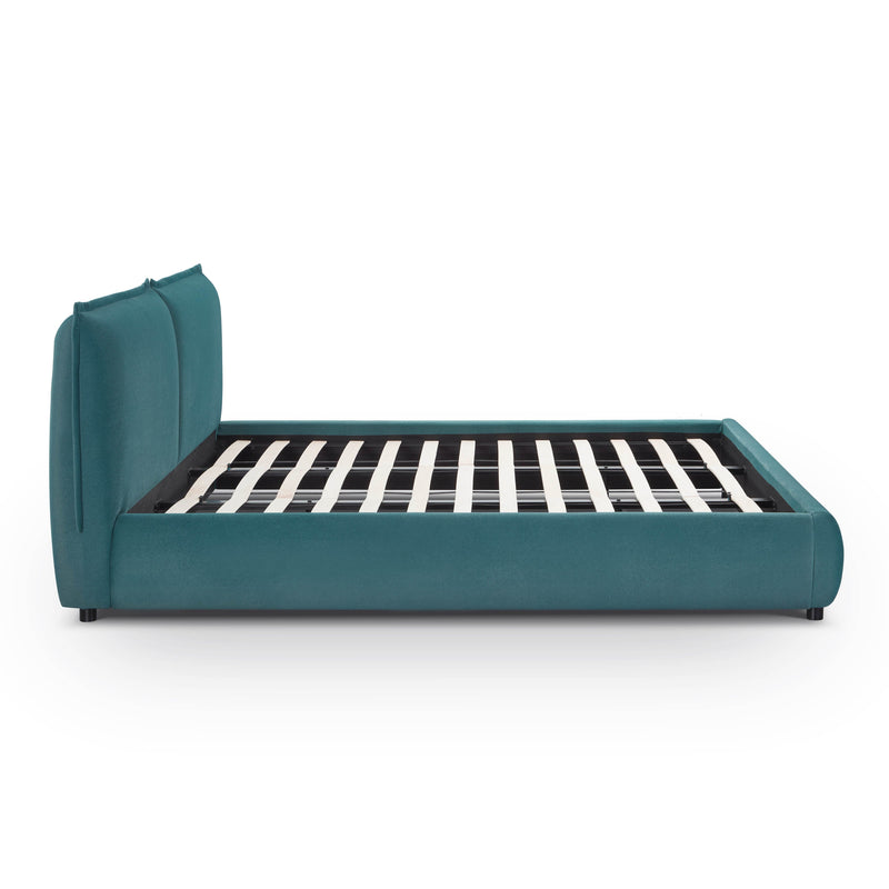 Mel Performance Faux Mohair Velvet Bed-zoom-