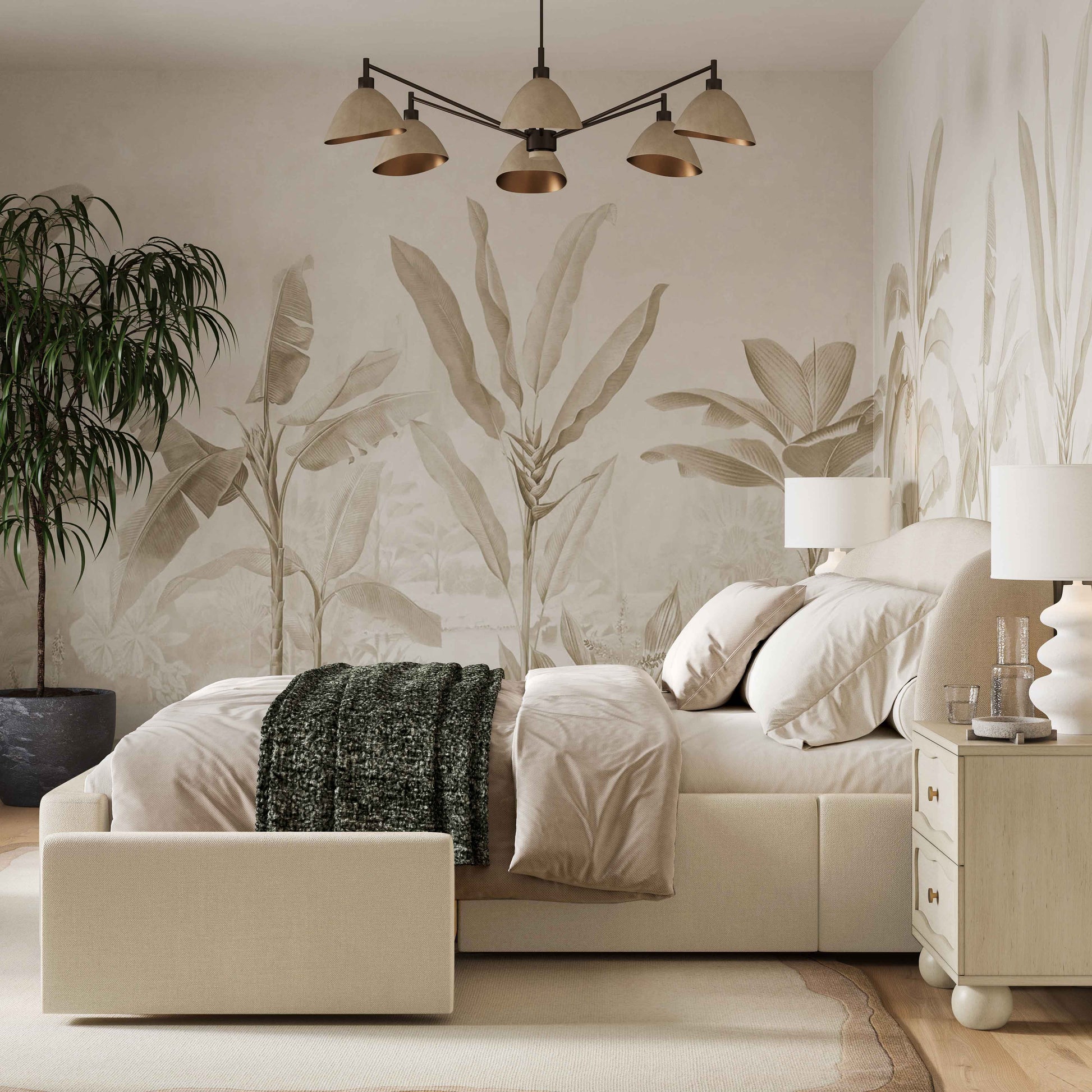 Corey Upcycled Performance Linen Storage Bed