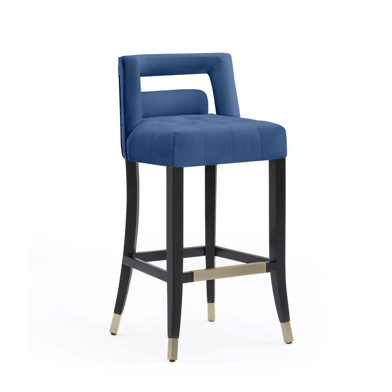 Hart Performance Velvet Stool-zoom-