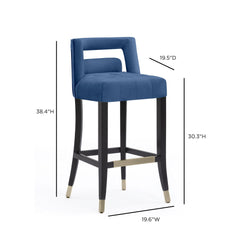 Hart Performance Velvet Stool