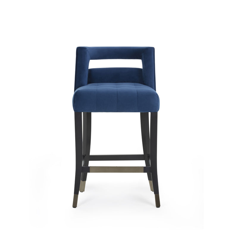 Hart Performance Velvet Stool-zoom-