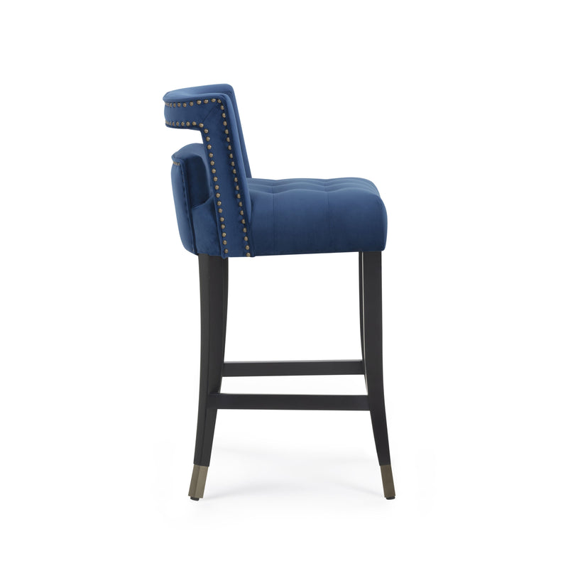 Hart Performance Velvet Stool-zoom-