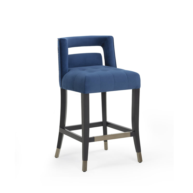 Hart Performance Velvet Stool-zoom-