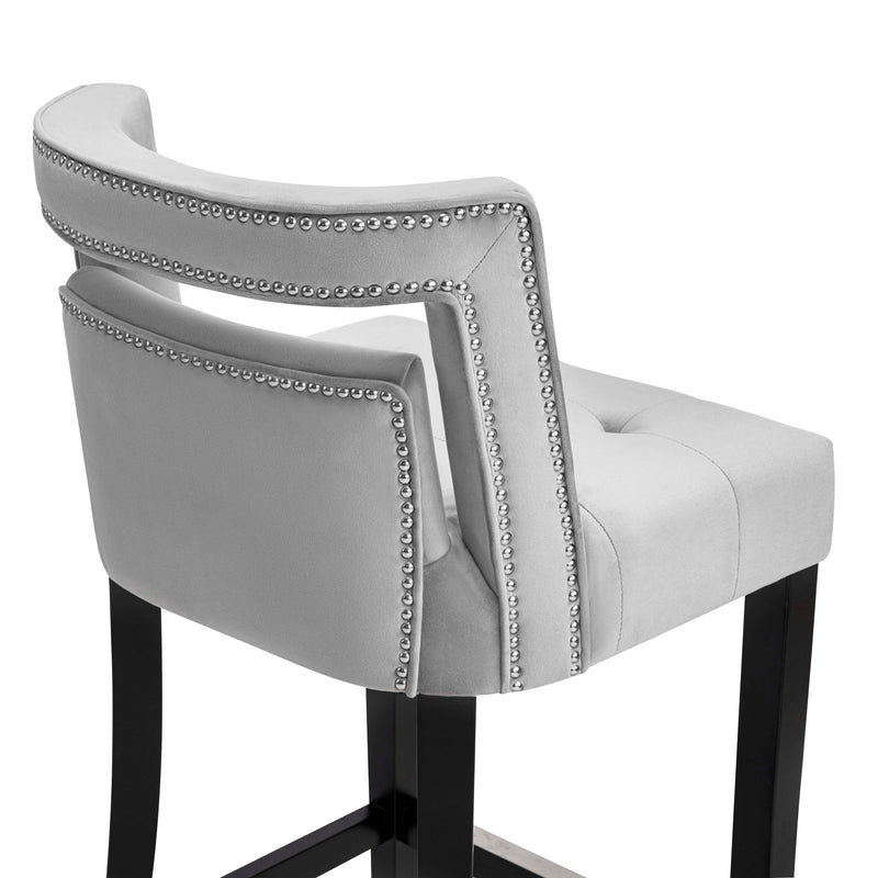 Hart Performance Velvet Stool-zoom-
