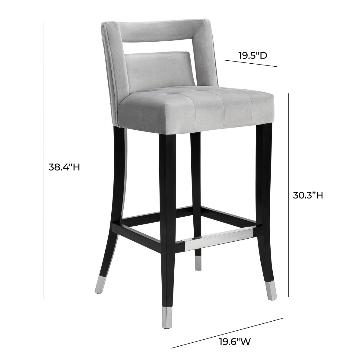 Hart Performance Velvet Stool