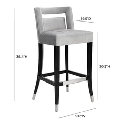 Hart Performance Velvet Stool