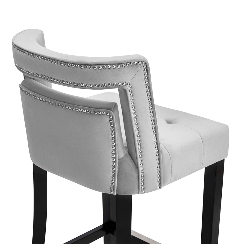 Hart Performance Velvet Stool-zoom-