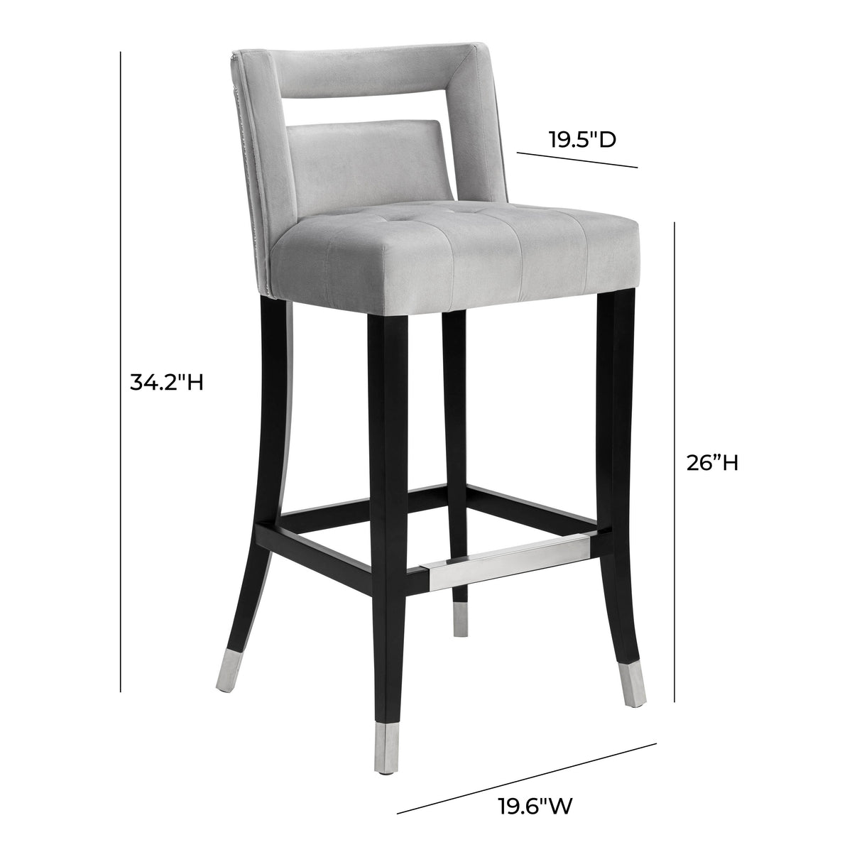 Hart Performance Velvet Stool