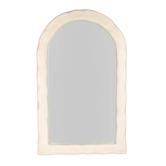 Kaia 48"X79" Cream Textured Floor Mirror