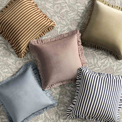 Alessia 20.5" Distressed Velvet Square Throw Pillow