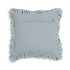 Alessia 20.5" Distressed Velvet Square Throw Pillow