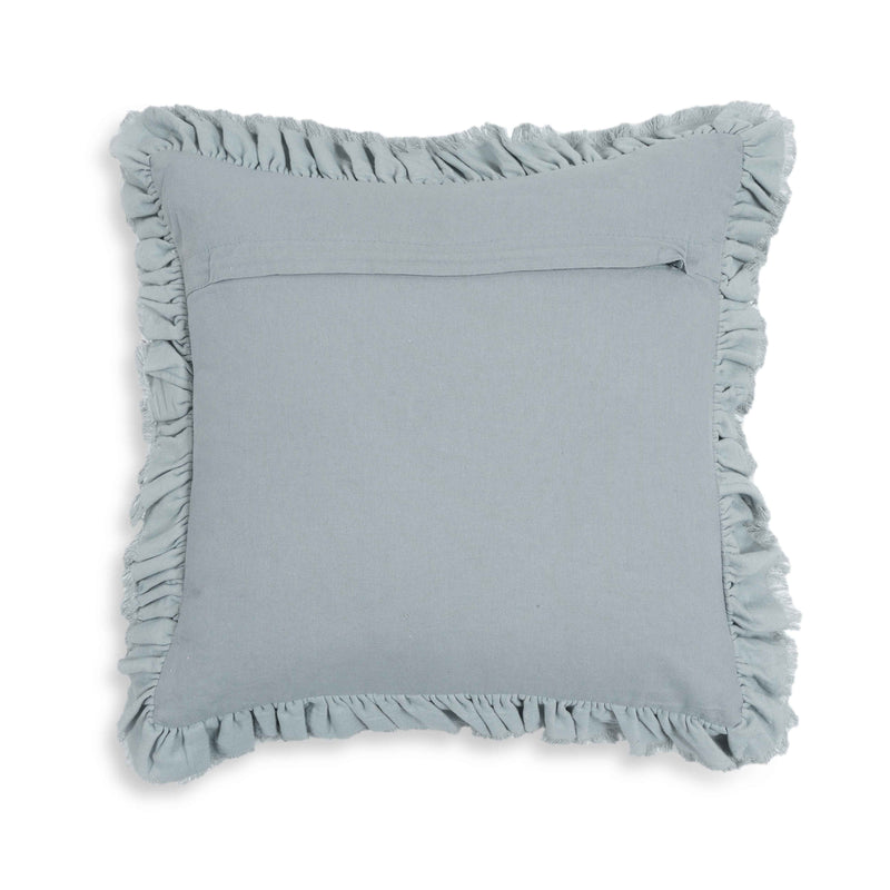 Alessia 20.5" Distressed Velvet Square Throw Pillow-zoom-