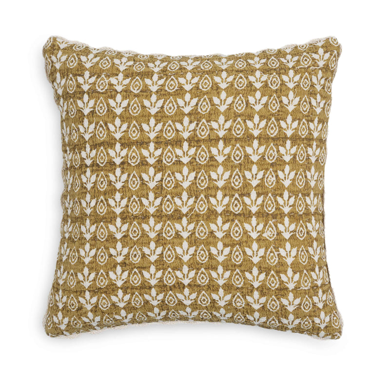 Harvest 20" Printed Cotton Throw Pillow Cover-zoom-