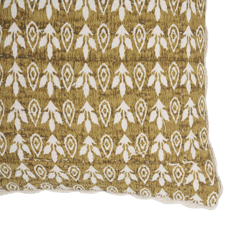 Harvest 20" Printed Cotton Throw Pillow Cover-zoom-
