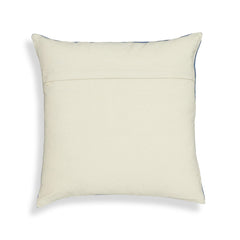 Indigo Dots 20" Cotton Square Throw Pillow Cover