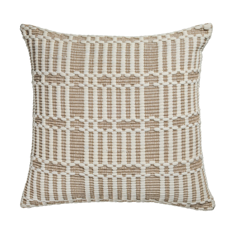 Maresh 20" Square Woven Throw Pillow-zoom-