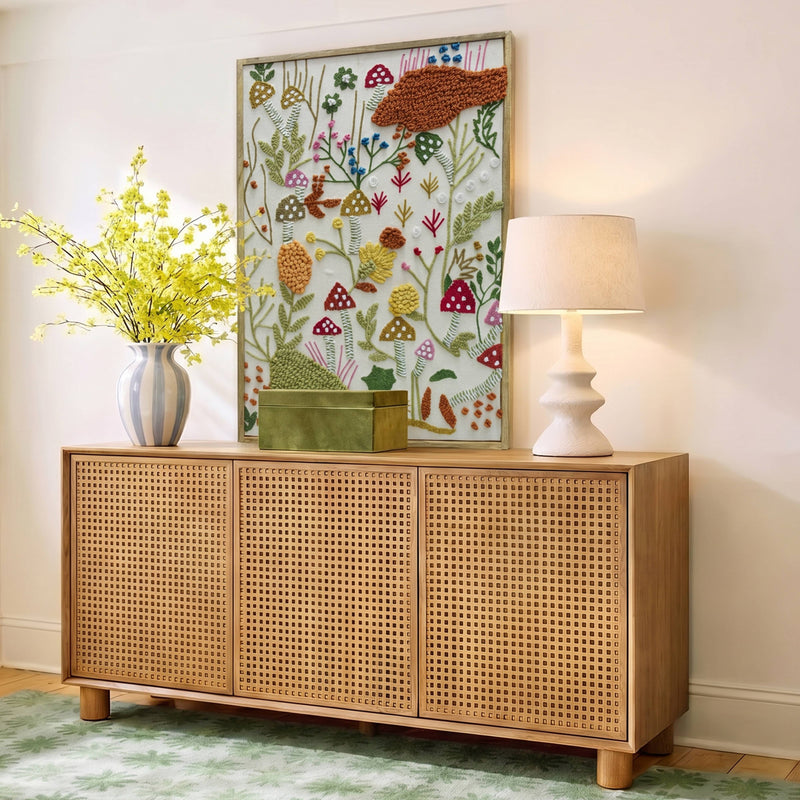 Muro "Forage" Embroidered Wall Art-zoom-