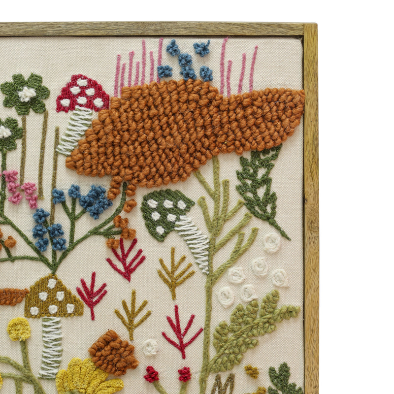 Muro "Forage" Embroidered Wall Art-zoom-