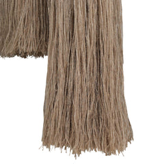 Pasha Natural Cotton Jute Tassel Wall Decor