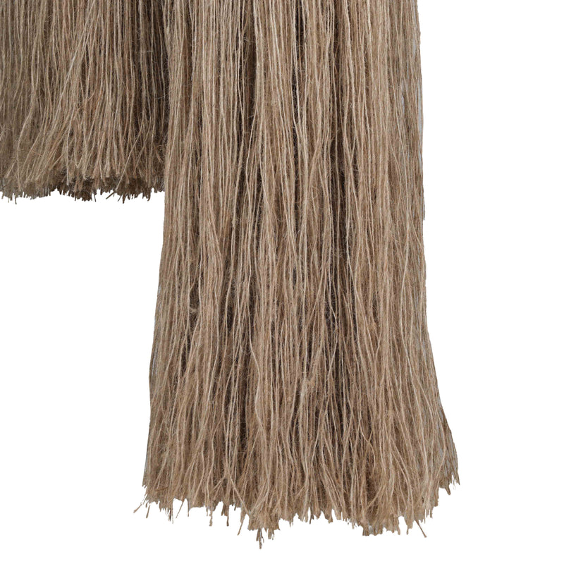 Pasha Natural Cotton Jute Tassel Wall Decor-zoom-
