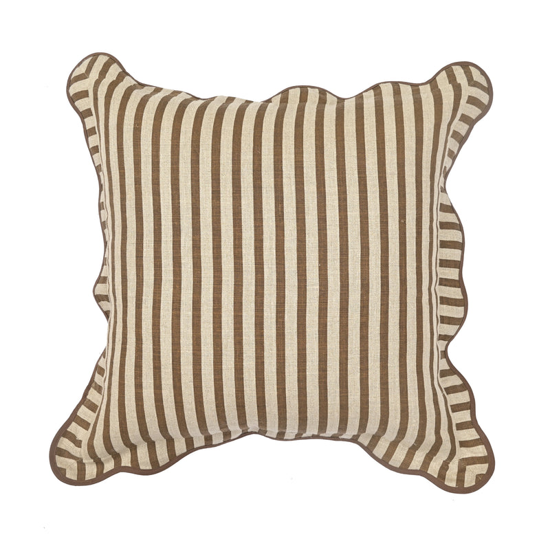 Striped 20" Linen Throw Pillow-zoom-
