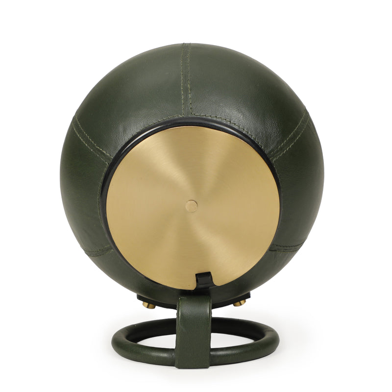 Draper Dark Green Contract-Grade Standing Accent Clock-zoom-