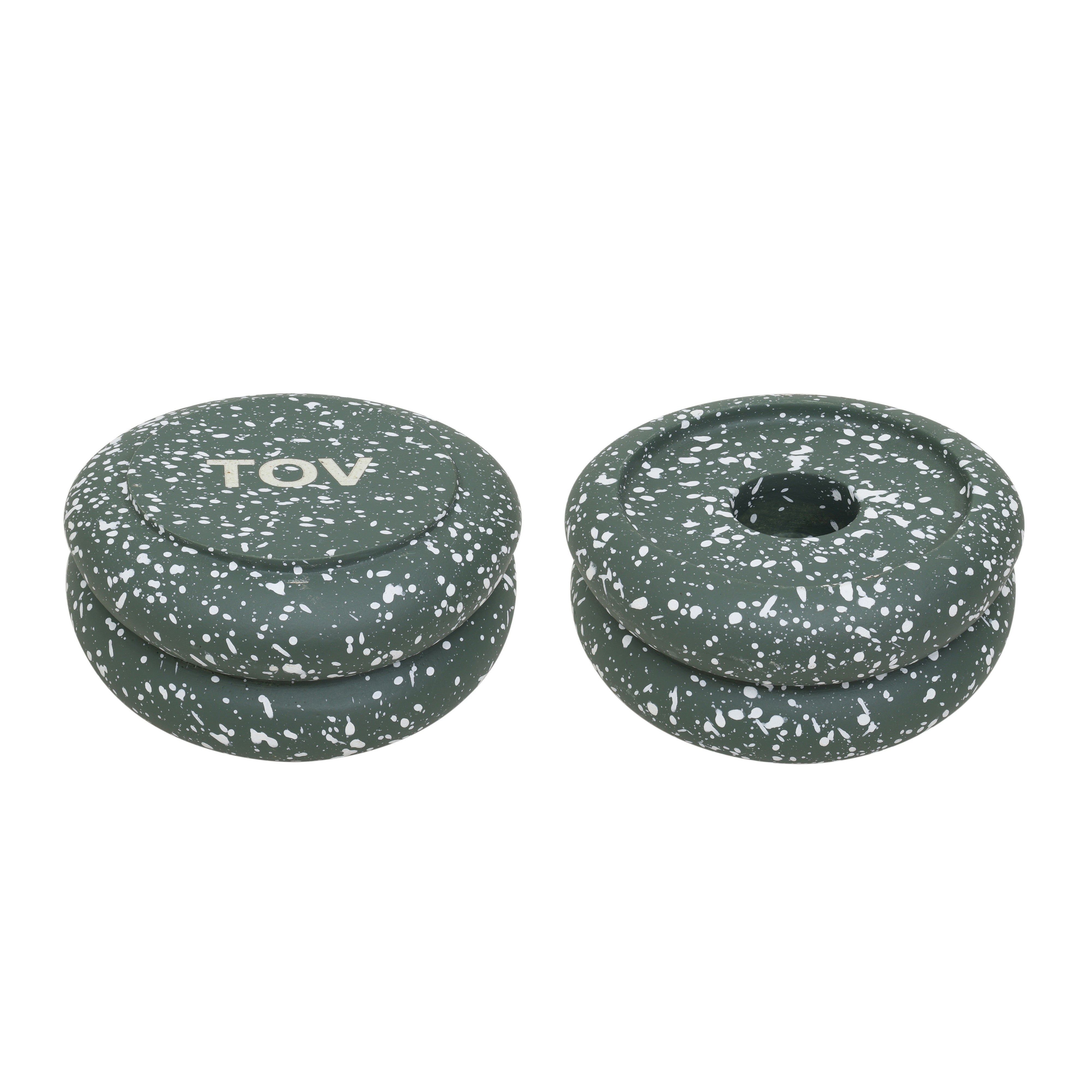 Gabby Stacking Candle Holder - Set of 2