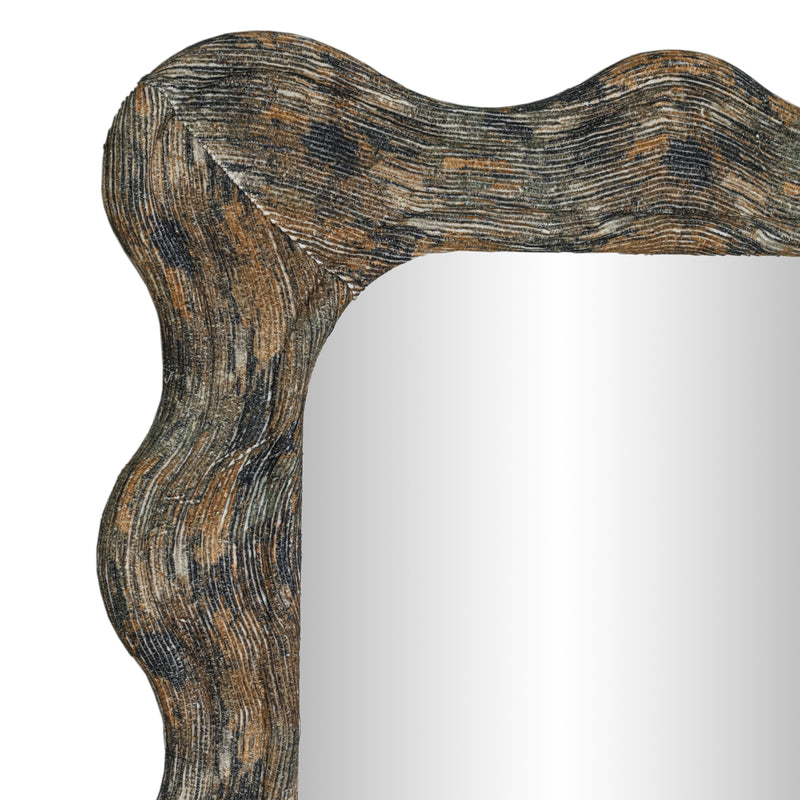 Charlene 39"X75" Squiggle Wall Mirror-zoom-