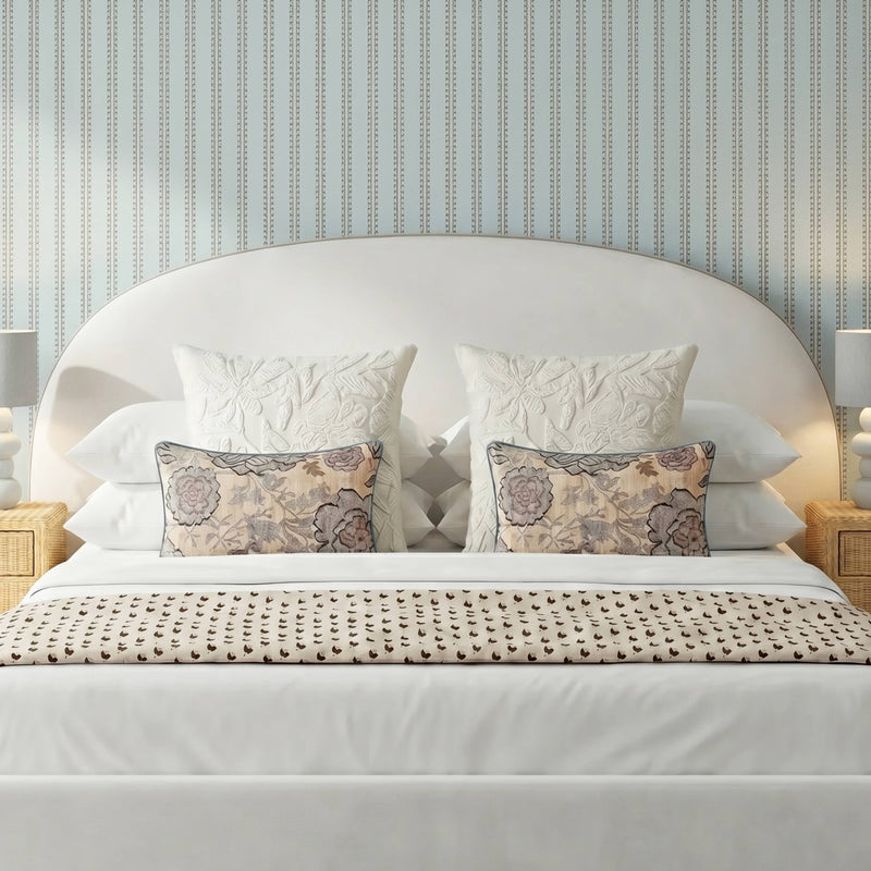 Taman 24"X16" Cotton Accent Pillow in Spring Florals-zoom-