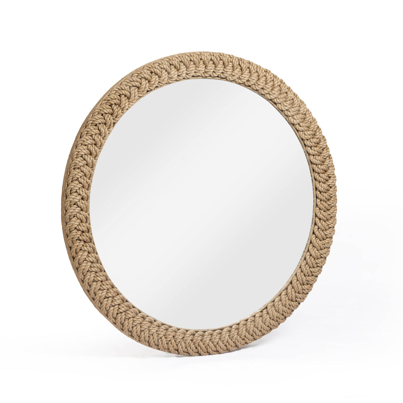 Midge 40.5" Rope Round Wall Mirror-zoom-