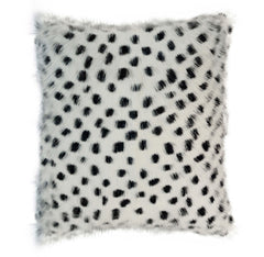 Genuine Goatskin Throw Pillow (20"X12"-16"X16")
