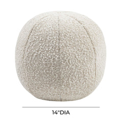 Boba Boucle Ball Throw Pillow (9"-14")