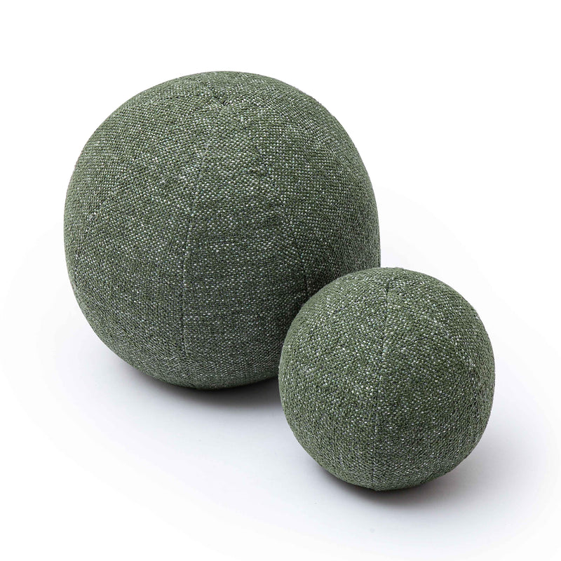Boba Textured Basketweave Ball Throw Pillow (9"-14")-zoom-