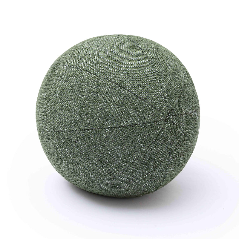 Boba Textured Basketweave Ball Throw Pillow (9"-14")-zoom-