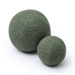 Boba Textured Basketweave Ball Throw Pillow (9"-14")