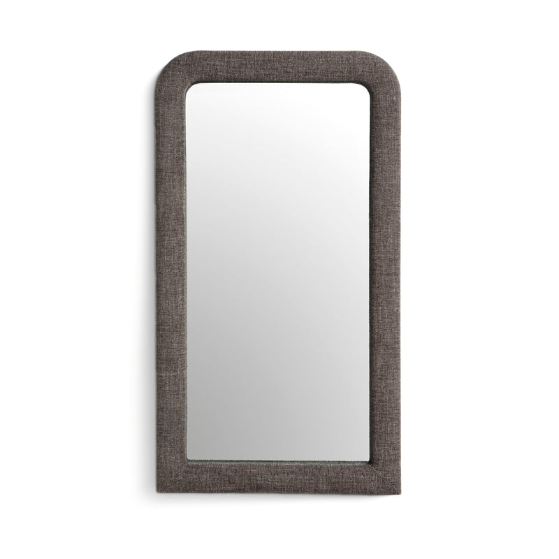 Heidi 43"X78" Upholstered Oversized Floor Mirror-zoom-