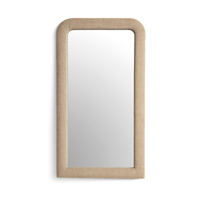 Heidi 43"X78" Upholstered Oversized Floor Mirror-zoom-