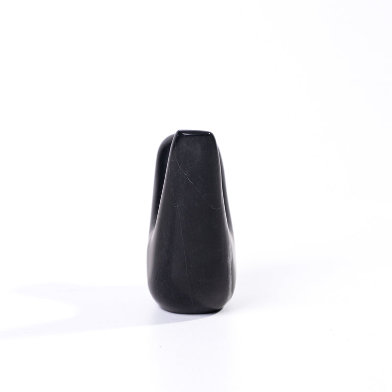 Black Marble Bird Statue-zoom-