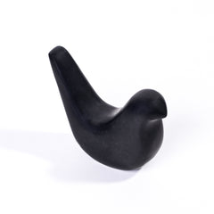Black Marble Bird Statue