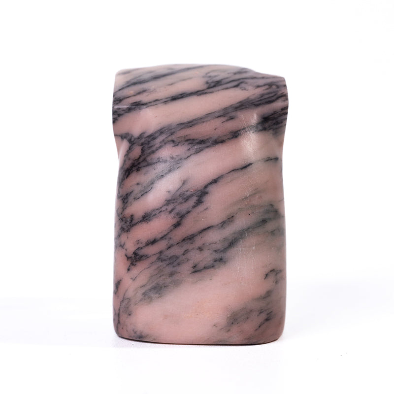Marble Pink Elephant Statue-zoom-