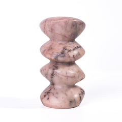 Marble Pink Cairn Decorative Object