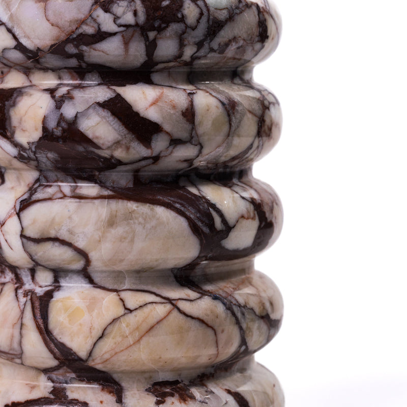Marble Layered Decorative Vase-zoom-