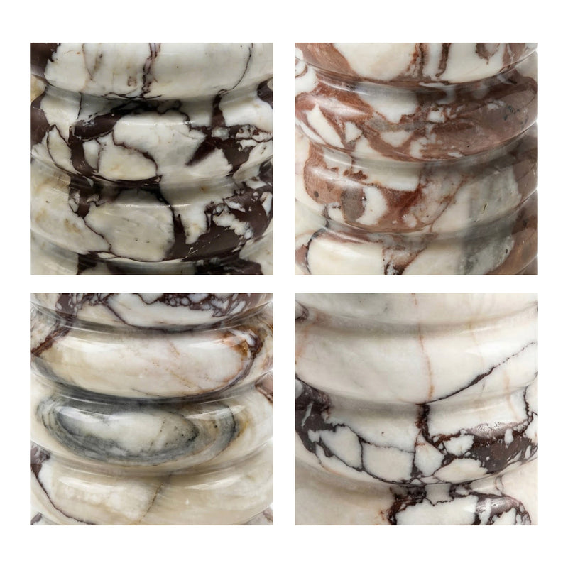Marble Layered Decorative Vase-zoom-