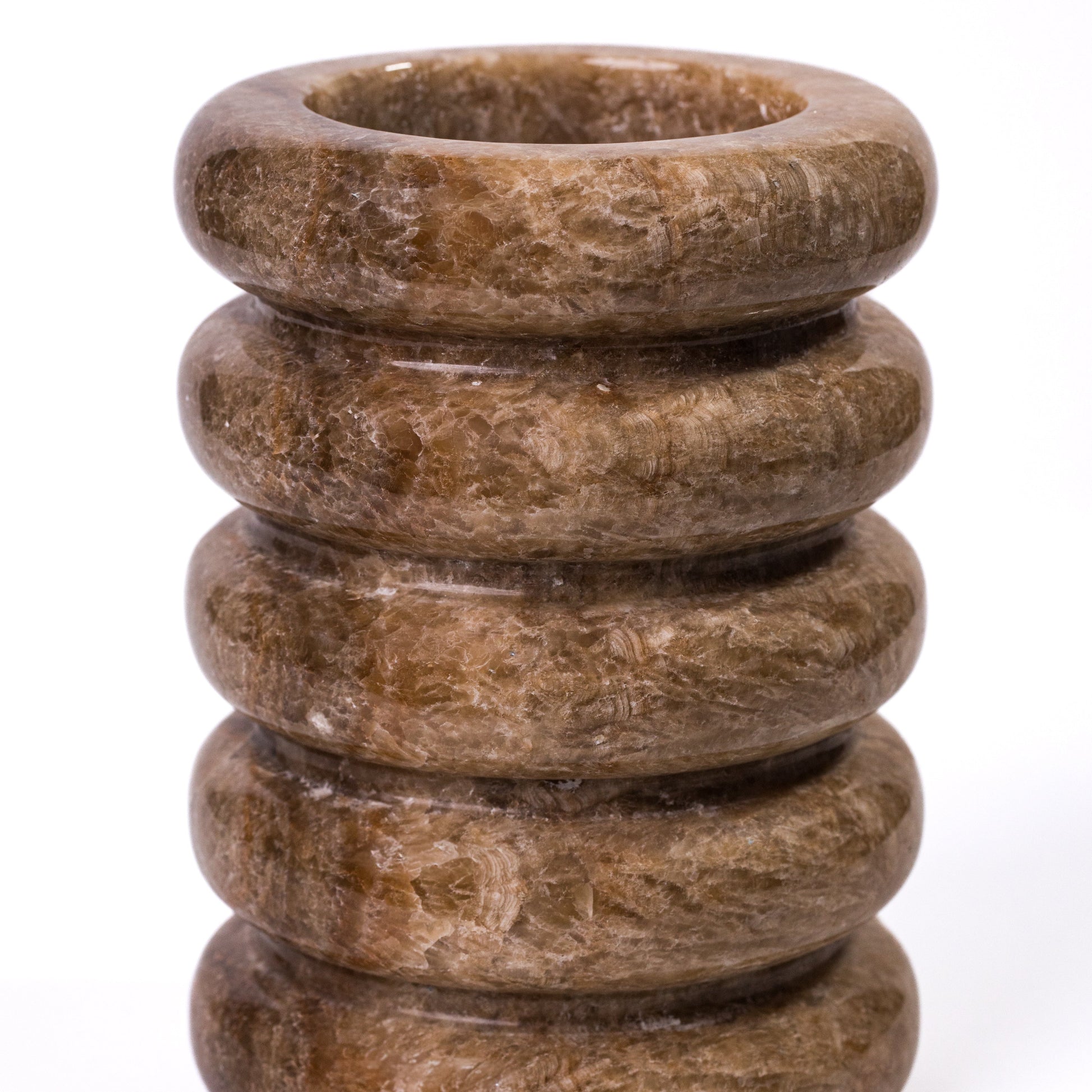Marble Layered Decorative Vase