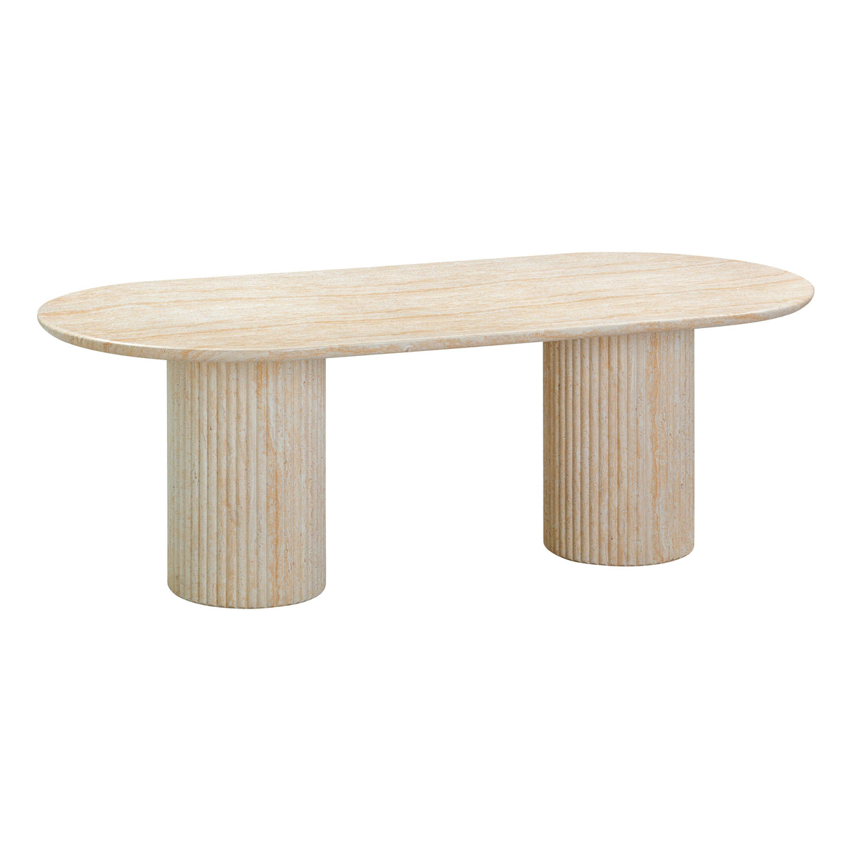 Brut Dining Table Collection – Dining Table | Lusso Furniture