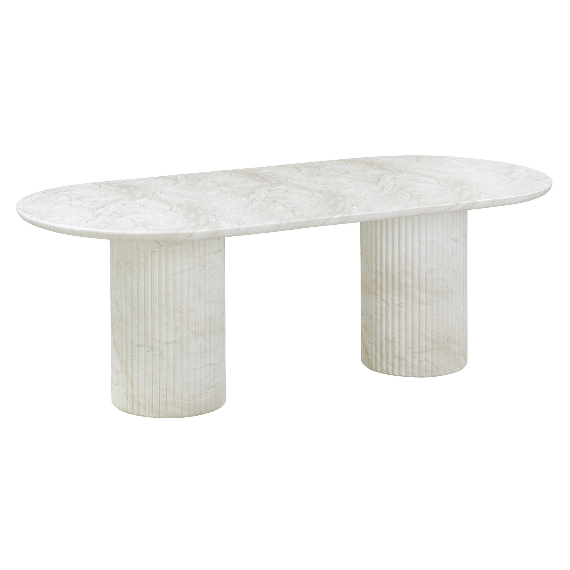 Brut Dining Table Collection – Dining Table | Lusso Furniture (view 3)