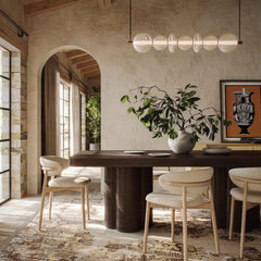 Bambi 90" Ash Rectangular Dining Table