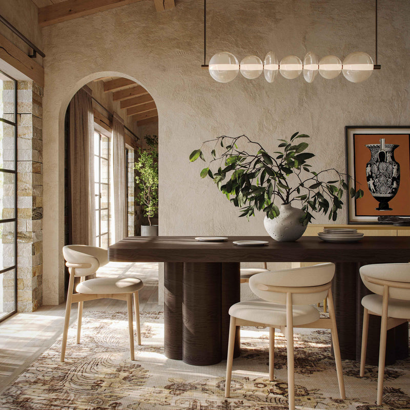 Bambi 90" Ash Rectangular Dining Table-zoom-