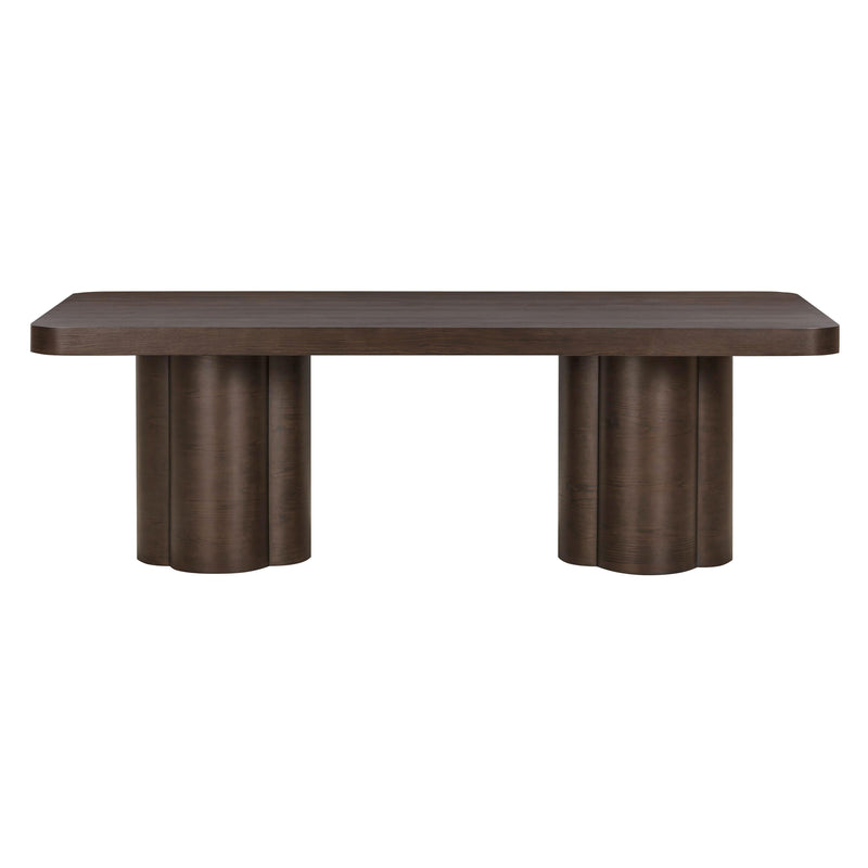 Bambi 90" Ash Rectangular Dining Table-zoom-