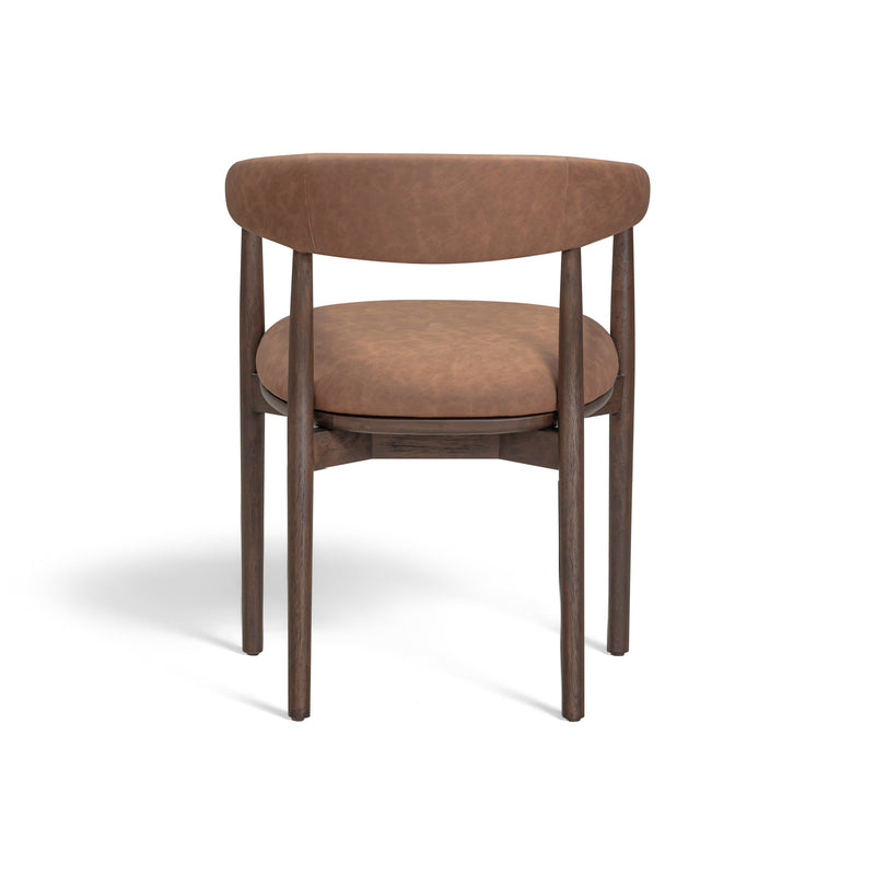 Vina Performance Vegan Leather Dining Chair-zoom-